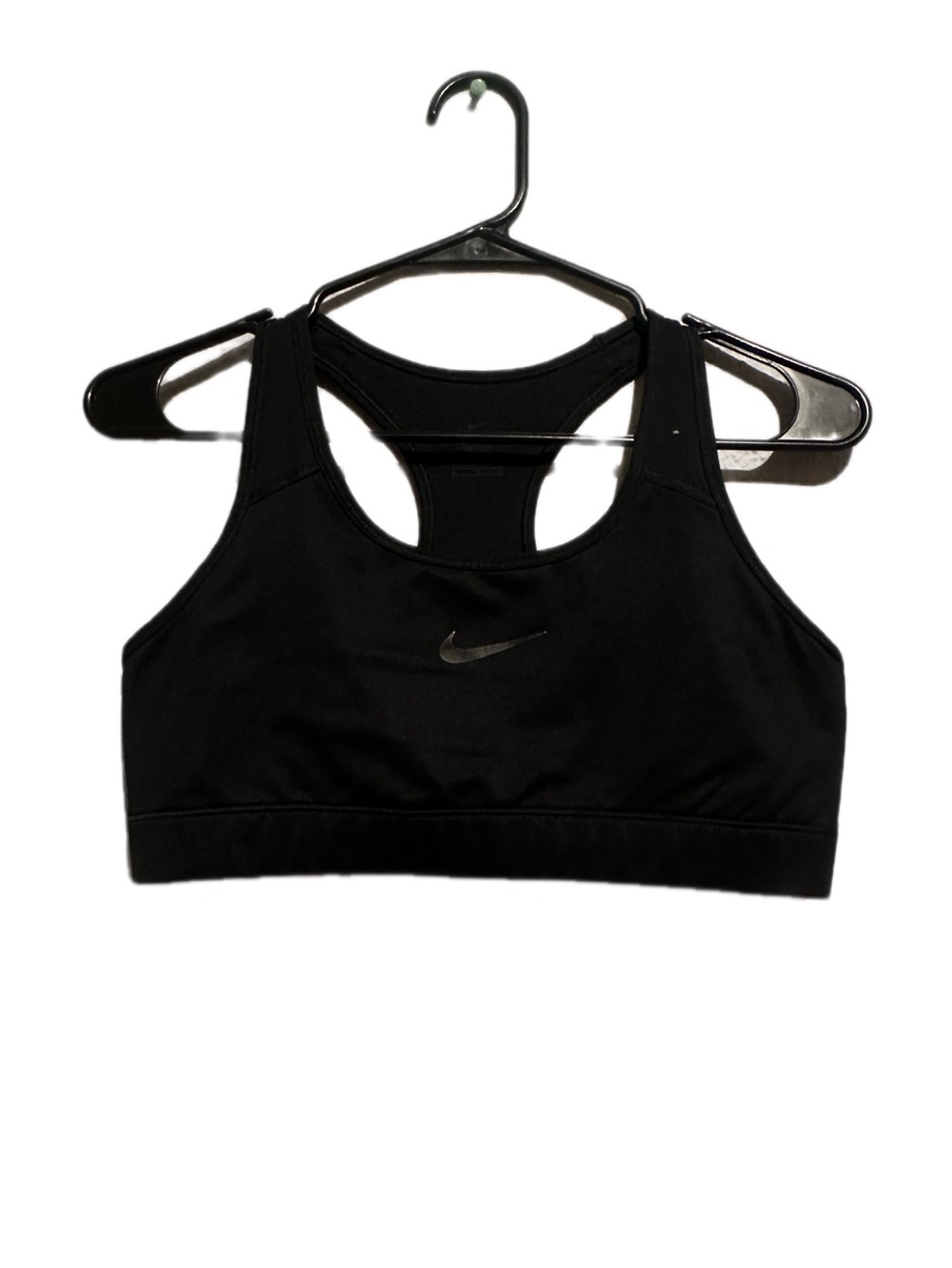Nike Black Racerback Medium-Support Sports Bra